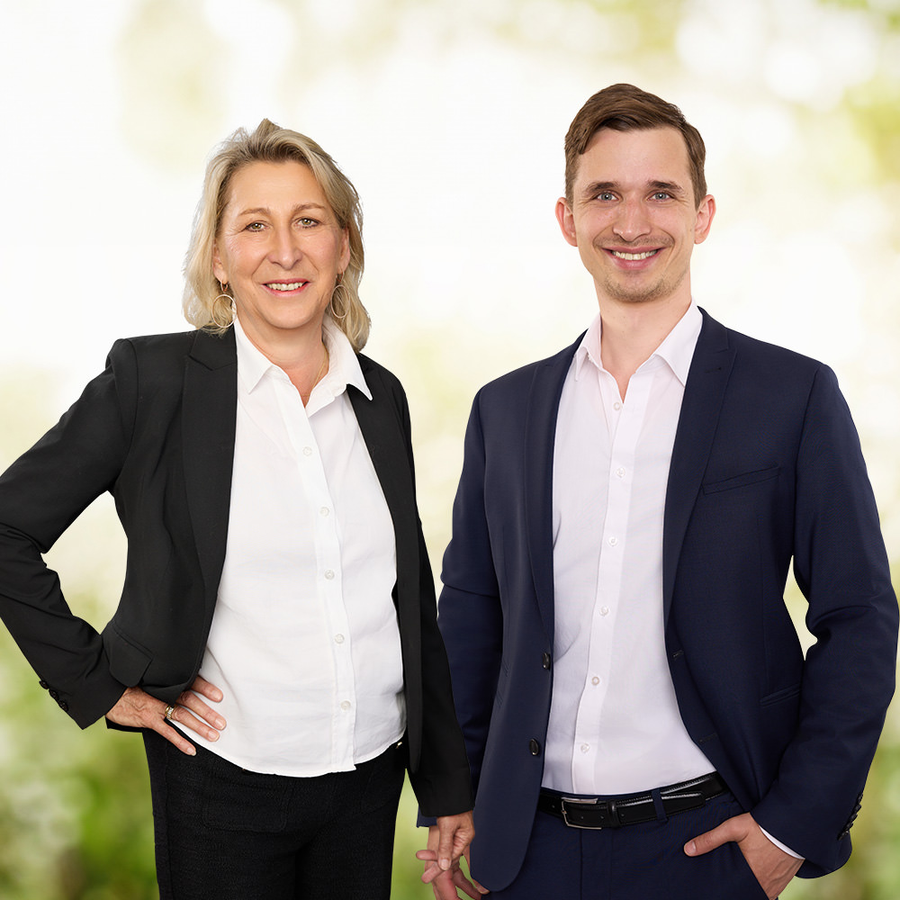 Gründerin Gerlinde Reichwein und Unternehmensnachfolger Sohn Philip Reichwein